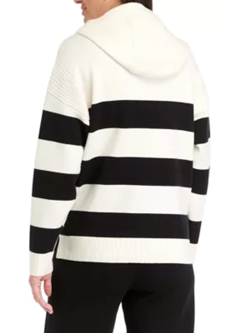 Women's Ribbon Striped Pullover