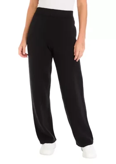 Women's Wide Leg Sweater Pants