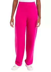 Women's Wide Leg Sweater Pants