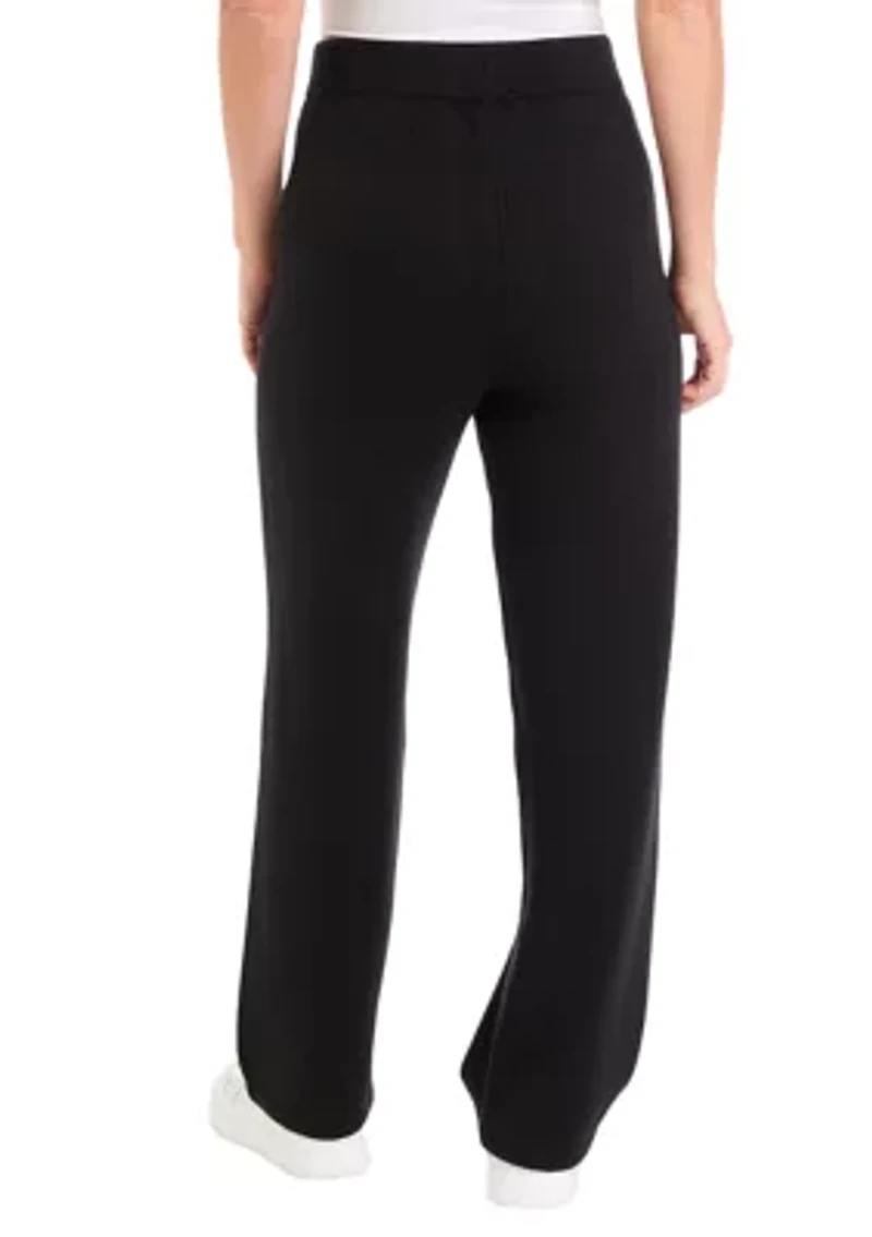 Women's Wide Leg Sweater Pants