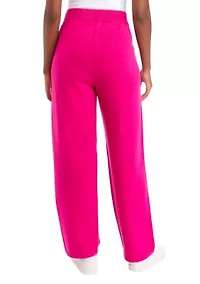 Women's Wide Leg Sweater Pants