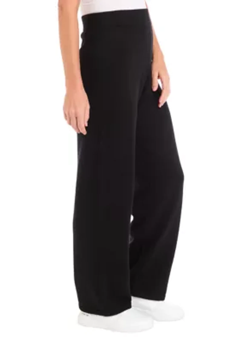 Women's Wide Leg Sweater Pants