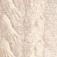 Plus Cable Metallic Sweater