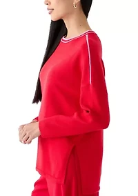 Petite Drop Shoulder Sweater