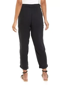 Drapey Twill Cargo Pants