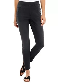 Women's High Rise Pull On Skinny Jeans