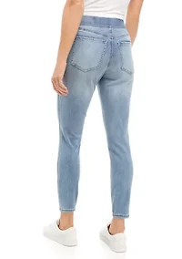 Women's Pull On Super Skinny Jeans - Short