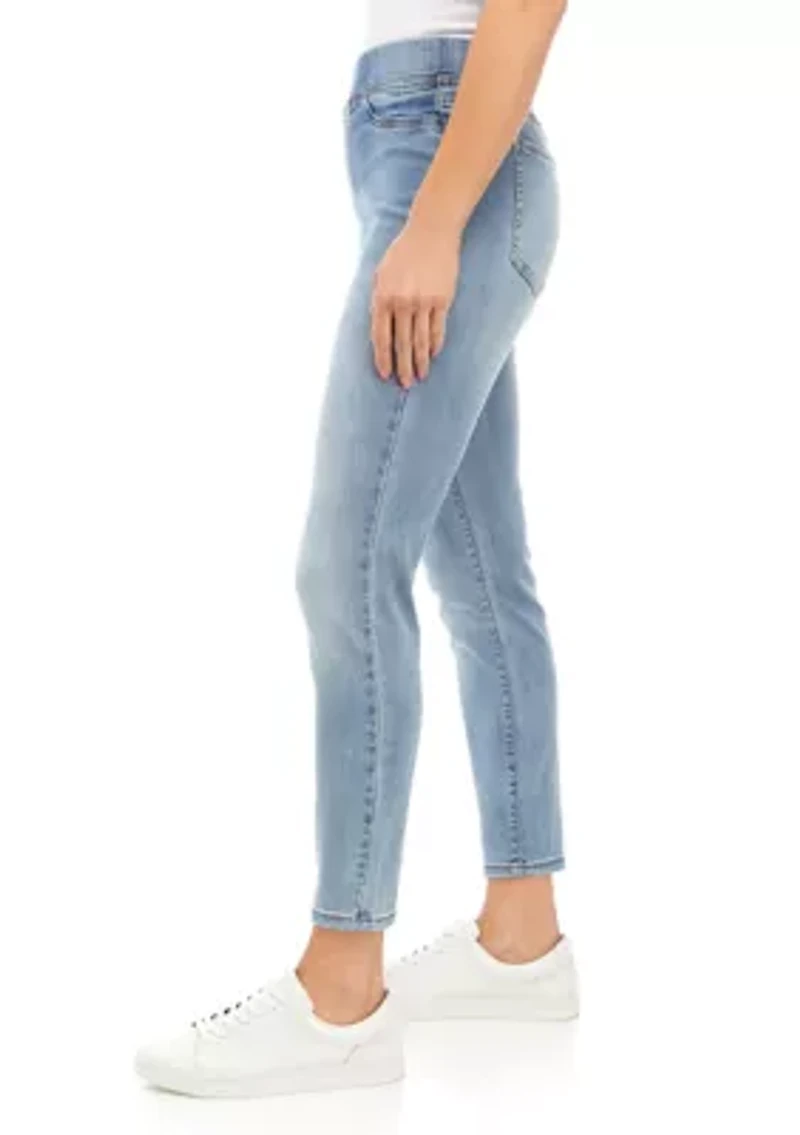 Women's Pull On Super Skinny Jeans - Short