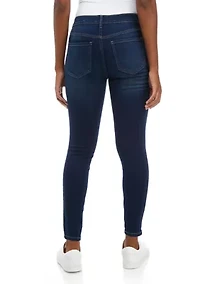 Petite Mid Rise Skinny Jeans
