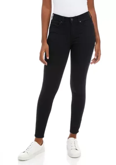 Petite Mid Rise Skinny Jeans