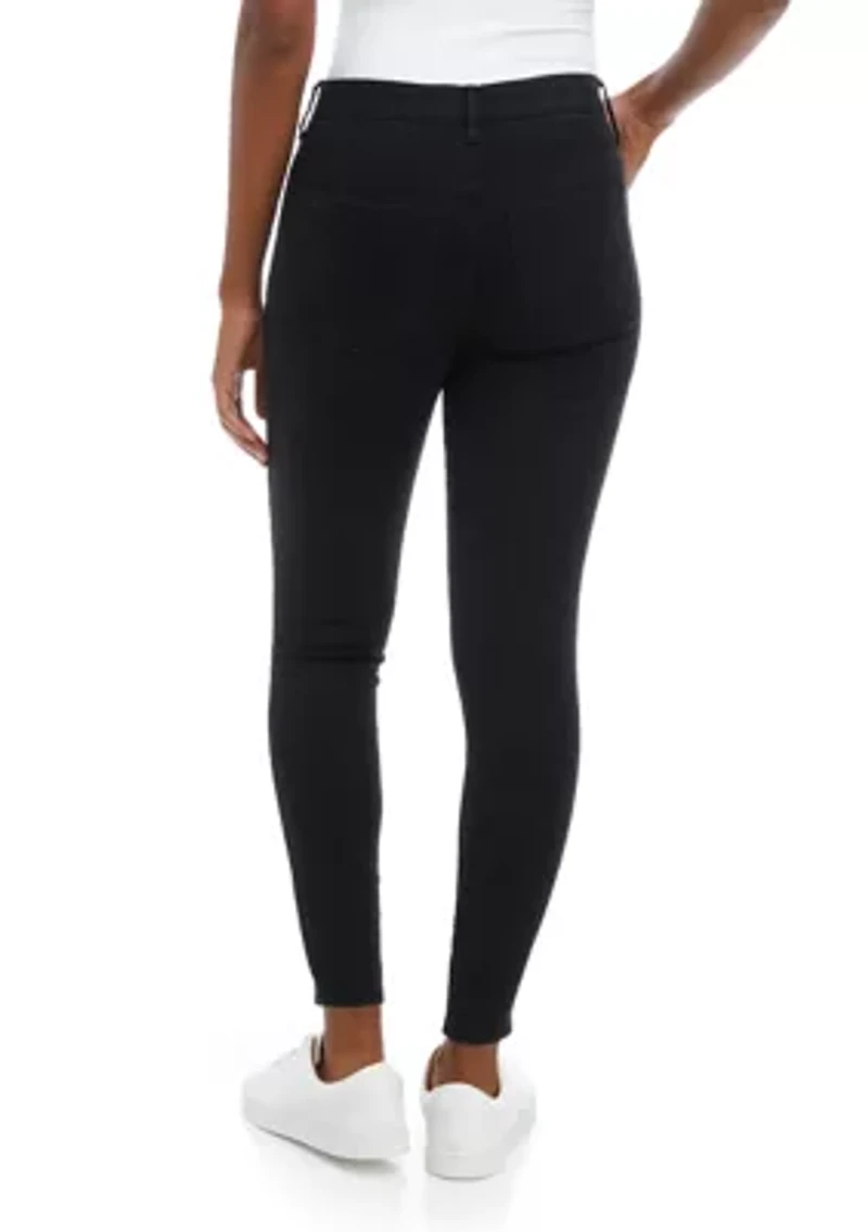 Petite Mid Rise Skinny Jeans