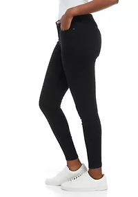 Petite Mid Rise Skinny Jeans