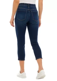 Petite 5 Pocket Denim Cropped Jeans
