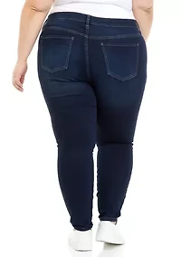 Plus Midrise Skinny Jeans