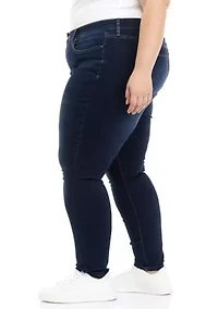 Plus Midrise Skinny Jeans