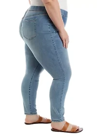 Plus Pull On Skinny Jeans