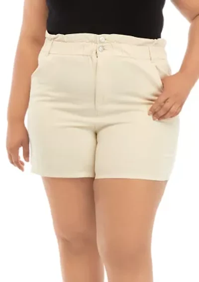 Plus Paperbag Shorts