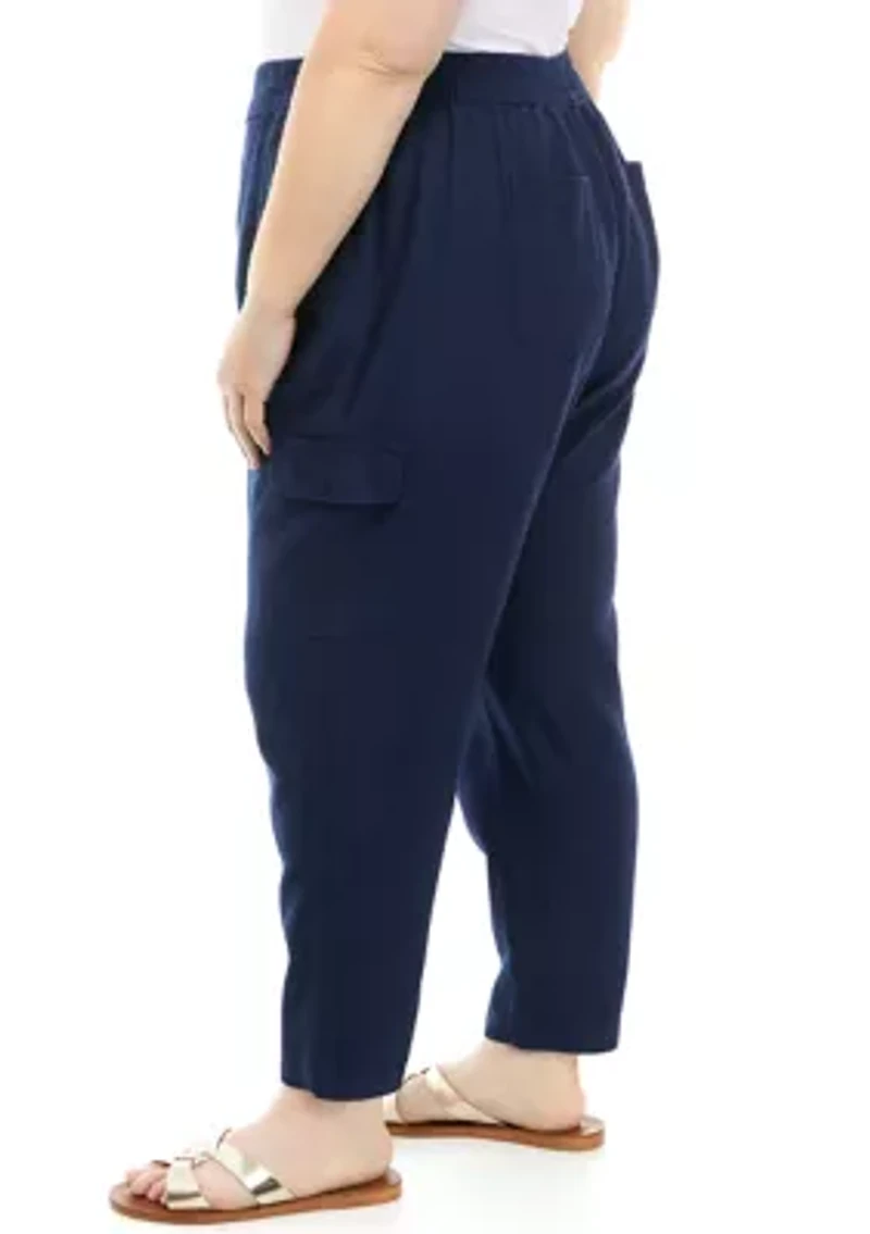 Plus Relaxed Cargo Pants