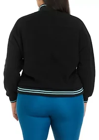 Plus Quarter Zip Pullover