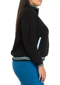Plus Quarter Zip Pullover