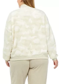 Plus Quarter Zip Pullover