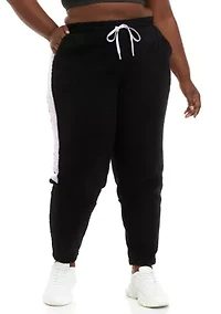 Plus Tape Sherpa Joggers