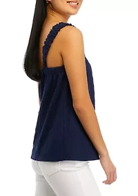 Women's Sleeveless Swing Tank Top