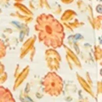 Women's Elbow Sleeve Henley Tunic Top