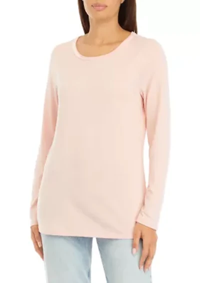 Women's Velvet Trim Top