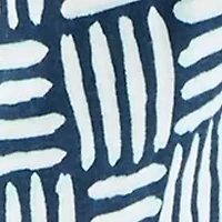 Women's Split Neck Printed T-Shirt