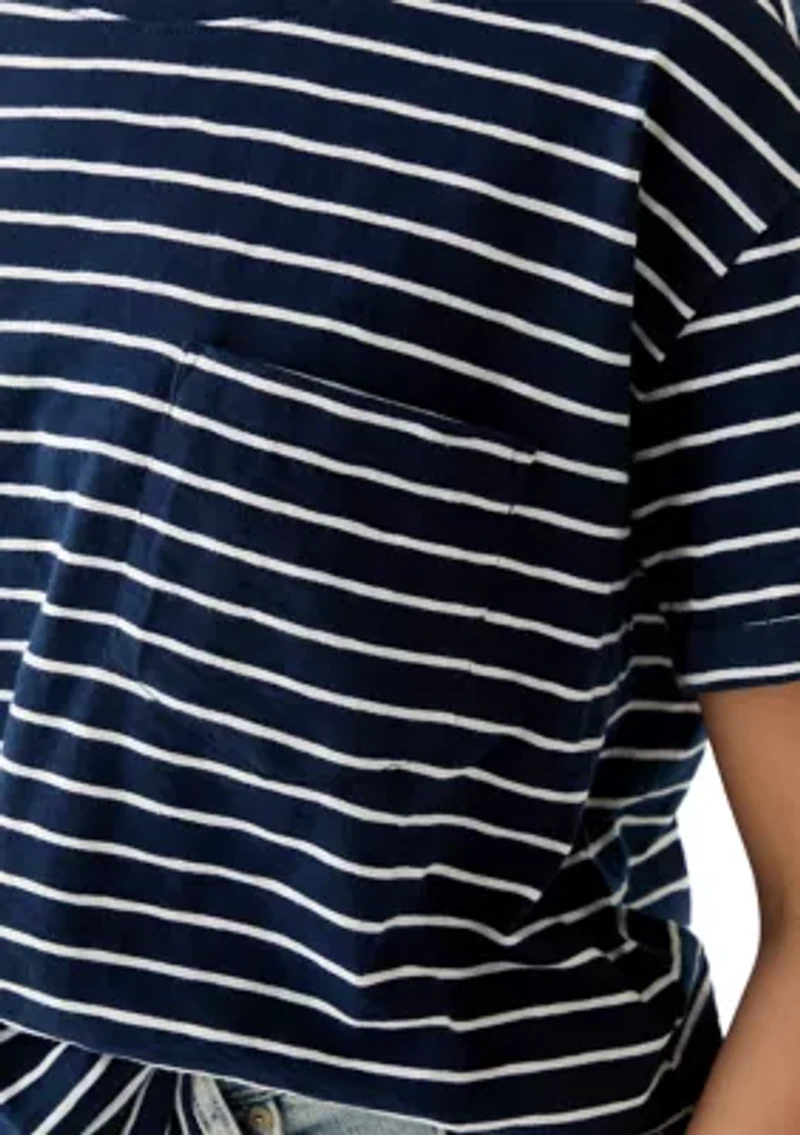 Women's Yarn Dyed Boyfriend T-Shirt