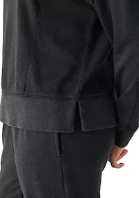 Women's Long Sleeve Seamed Sweatshirt