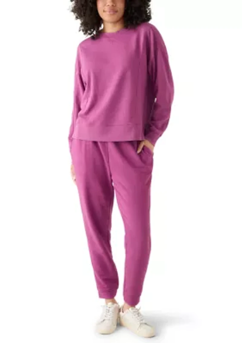 Women's Long Sleeve Seamed Sweatshirt
