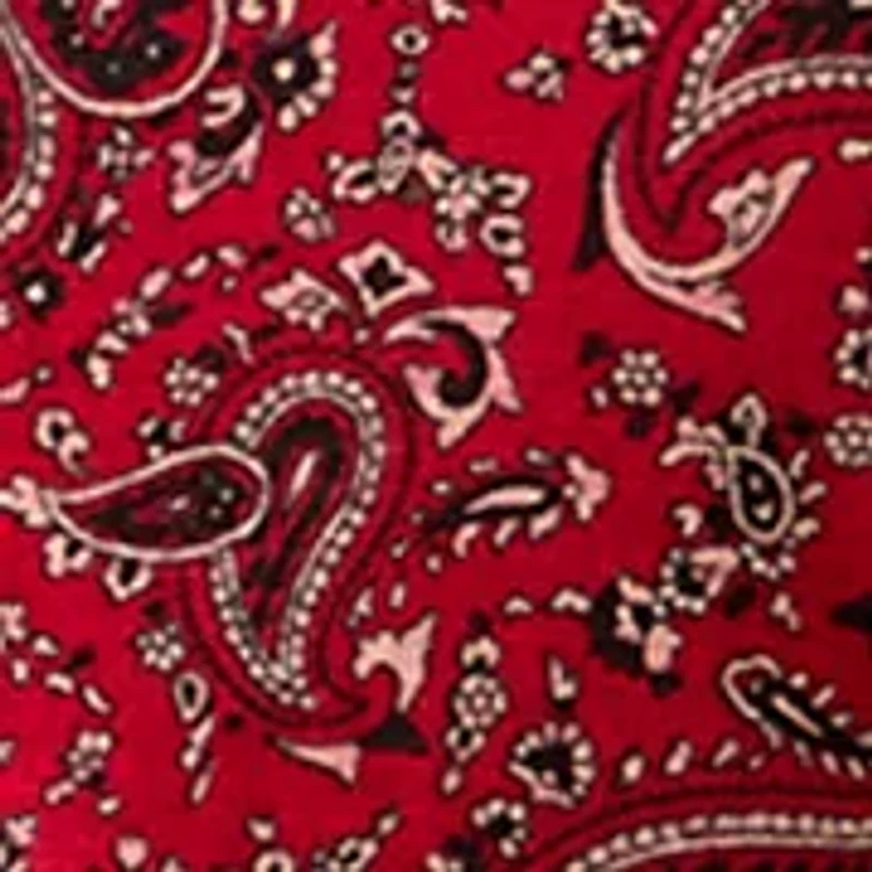 Women's Long Sleeve Ruched Print Top