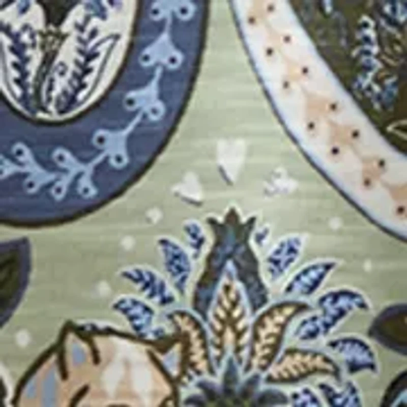 Women's 3/4 Sleeve Paisley Printed Top