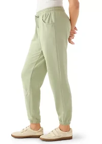 Women's Embroidered Detail Joggers