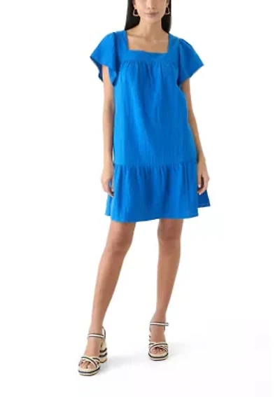 Women's Square Neck Mini Dress