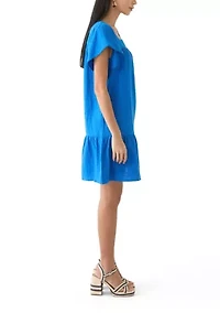 Women's Square Neck Mini Dress