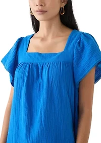 Women's Square Neck Mini Dress