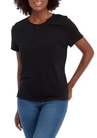 Women's Solid Short Sleeve T-Shirt