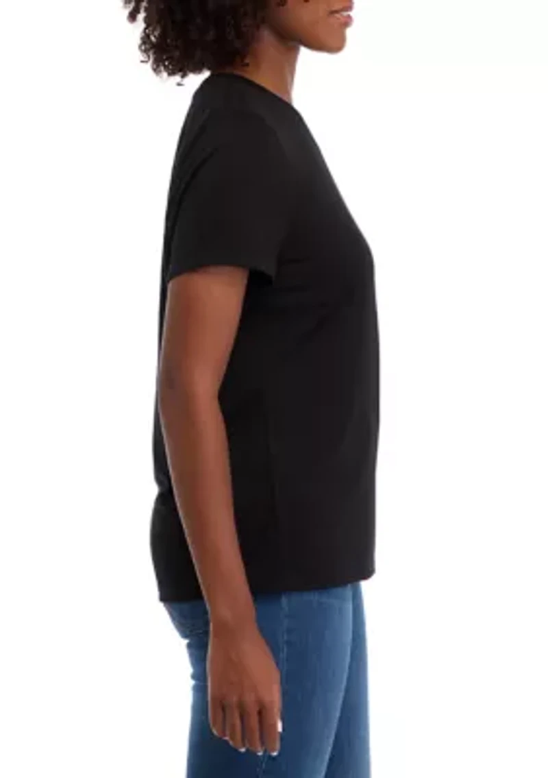 Women's Solid Short Sleeve T-Shirt