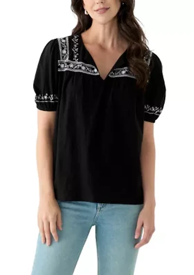 Women's Embroidered Top