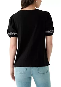 Women's Embroidered Top
