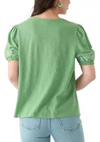 Women's Embroidered Top
