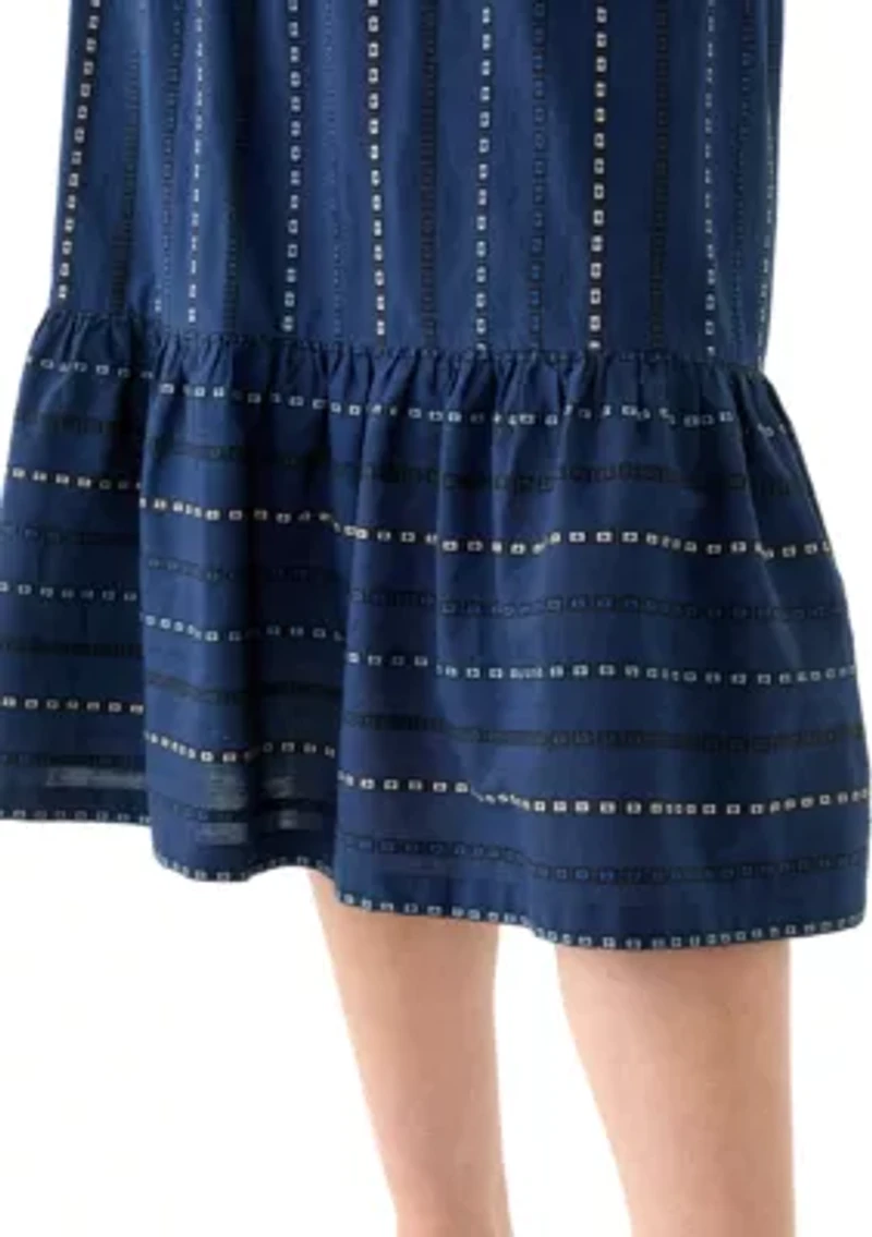 Women's Smocked Waist Midi Skirt