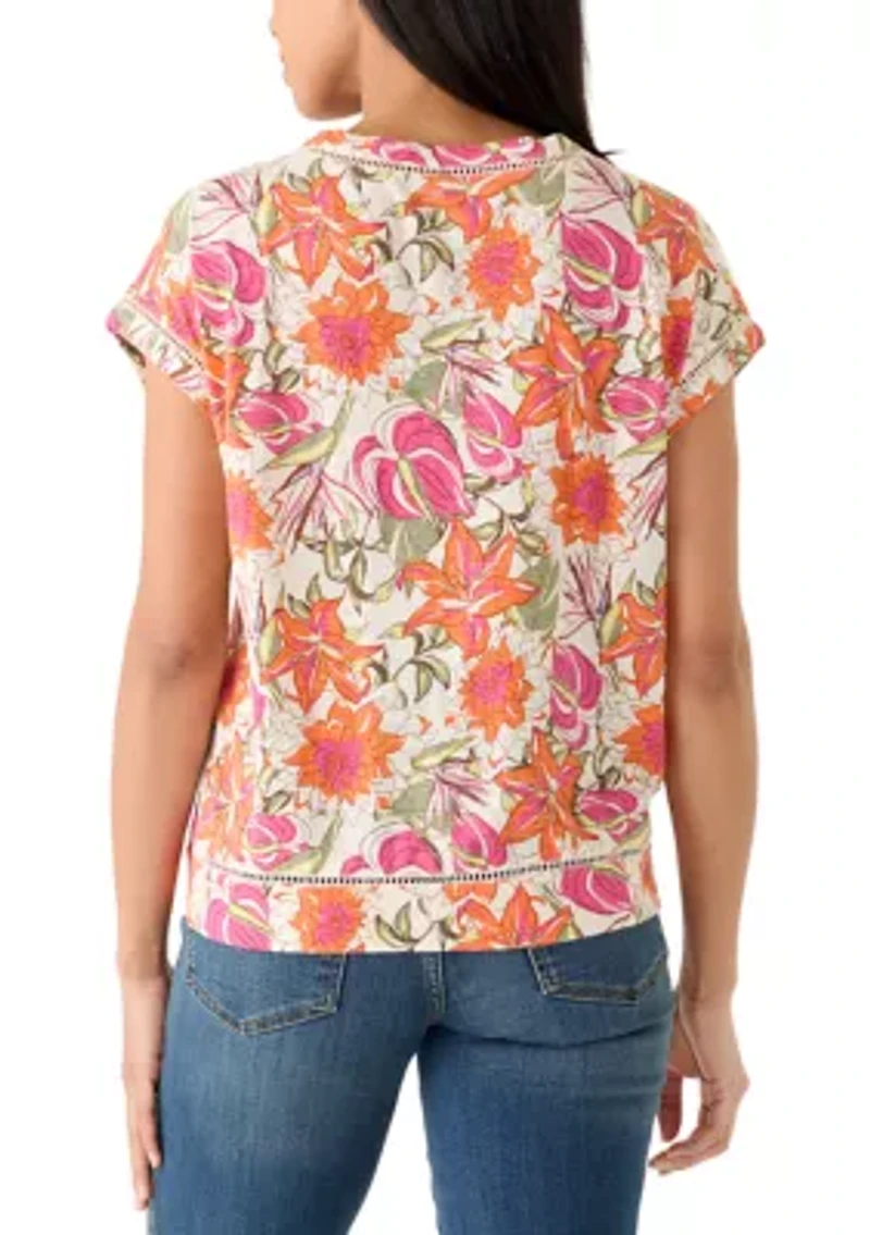 Women's Split Neck Blouse