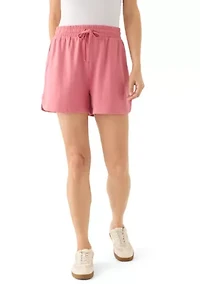 Women's French Terry Solid Sweatshorts