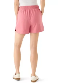 Women's French Terry Solid Sweatshorts