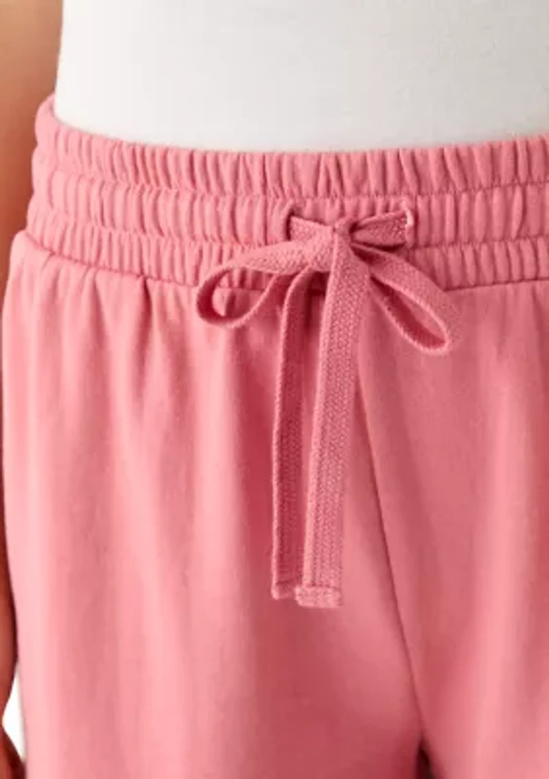 Women's French Terry Solid Sweatshorts