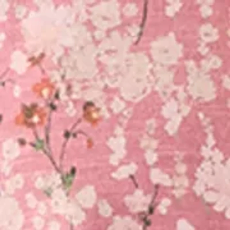 Women's Short Sleeve V-Neck Tee with Printed Neck Detail